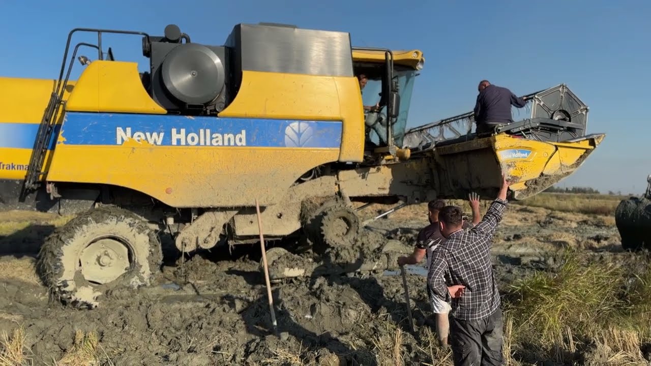 BİÇERDÖVER PALET ATTI - NEW HOLLAND ÇELTİK HASATI