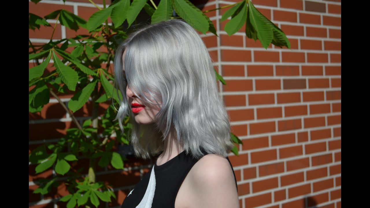 Pastell blaue Haare