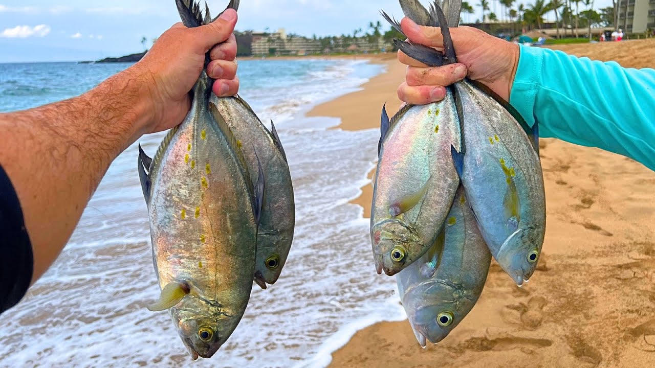 Fishing Hawaiian Reefs for Tasty Reef Fish!!
