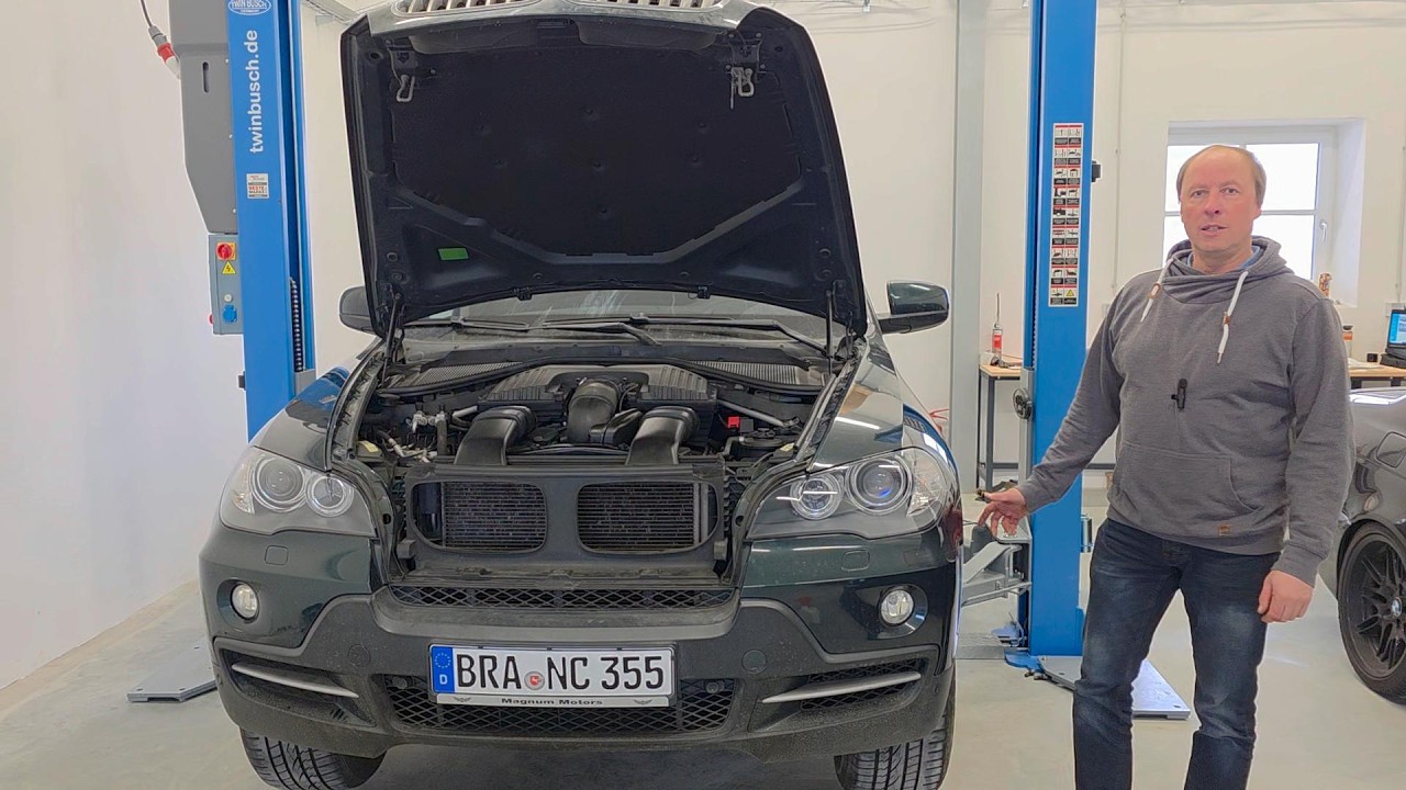 BMW X5 E70 4,8i Motor&uuml;berholung Zylinderkopfdichtung Ventilschaftdichtungen Pleuellager &Ouml;lverlust