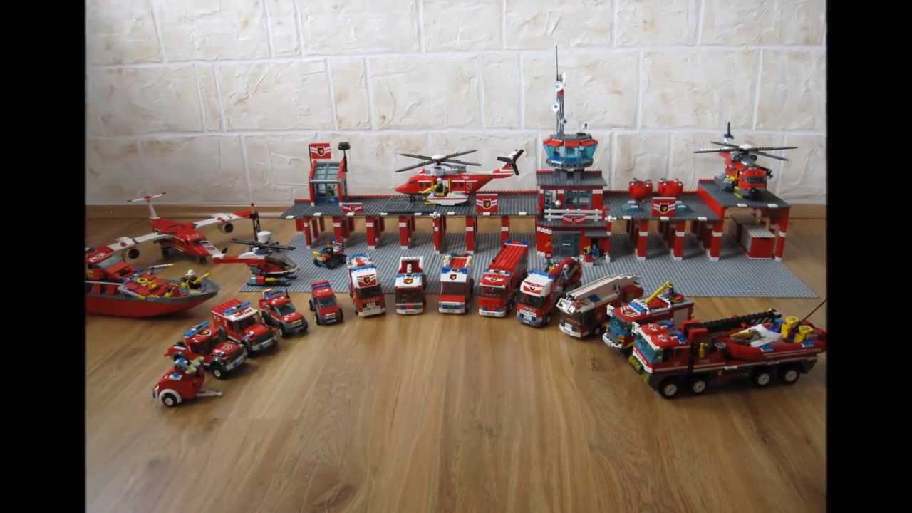 Lego Feuerwehr Station Big Fire Department NEU