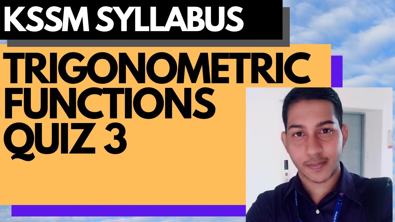 Tutor Try Trigonometric Functions Quiz 3 | Math Tutor Edu | 