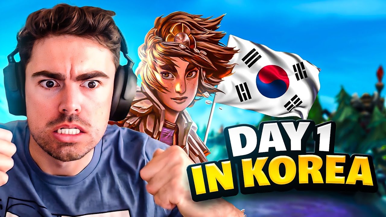 THE KOREA CLIMB BEGINS...