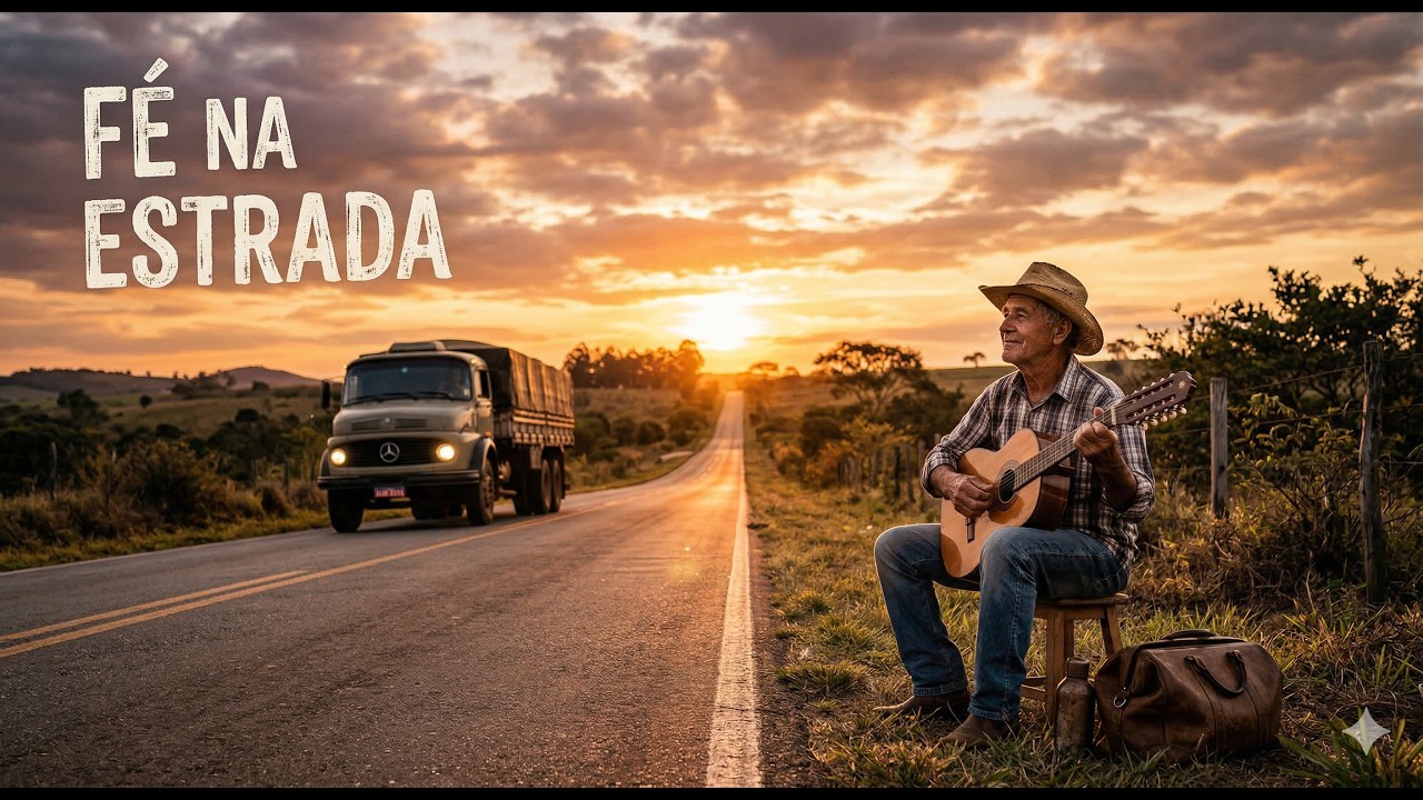Viola Caipira Gospel para Caminhoneiros 🙏 1 Hora de Fé na Estrada | Harpa Cristã Sertaneja