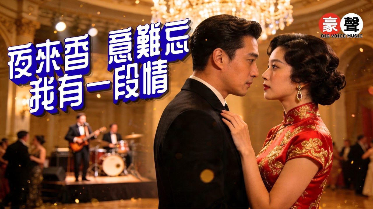 【懷舊經典老歌】夜來香丨意難忘丨我有一段情 Mandarin Oldies (歌詞版)