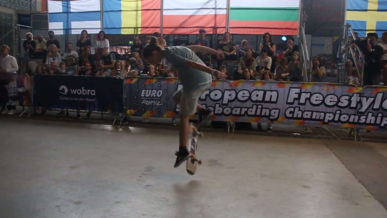 Rhiana Grigore -  2nd place Girls - run 1 - Euro Freestyle 2021 Qualifiers