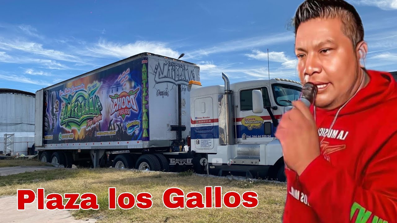Una cumbia Rasposa con sonido Antillana Plaza los gallos puebla