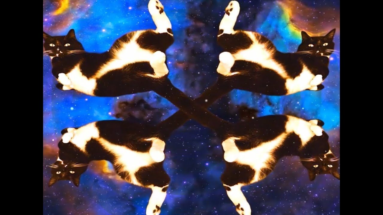 Kaleidoscope Cat Purring ASMR &bull; 2 Hours 432Hz Meditation Music for Sleep, Healing & Relaxation