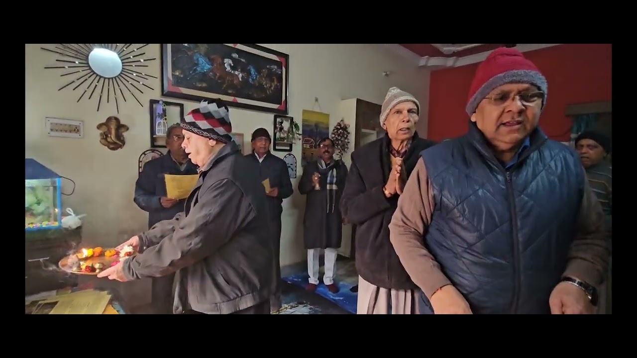 18th jan.2026 Ramayan, Shri H.k.tivari ji Ke nivaas par 