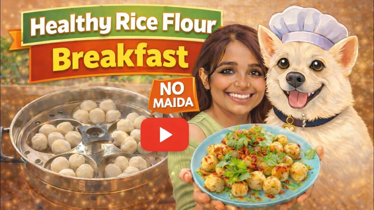 Healthy Rice Flour Breakfast Recipe | No Maida | Quick & Tasty| അരി മാവ് പ്രഭാതഭക്ഷണ റെസിപ്പി