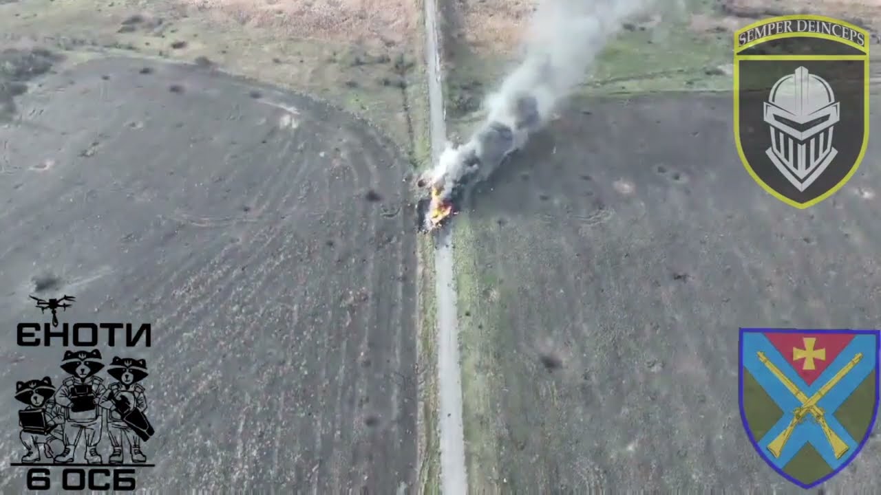 DONETSK: Destruction of a Russian BMP-2 using a FGM-148 Javelin ATGM.