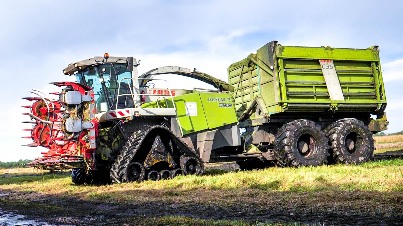 BIG CRAWLER MACHINE | Corn & Sorghum Silage 2020 in FRANCE