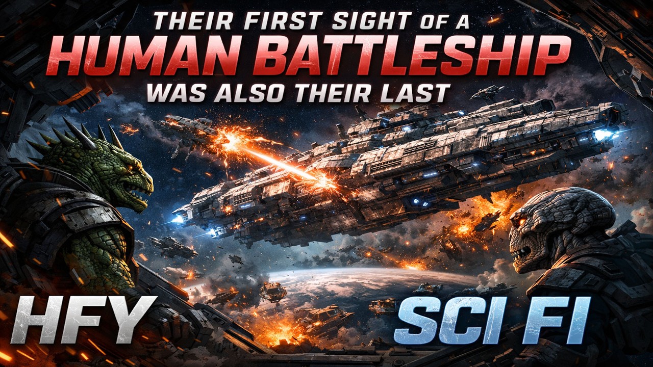 Their First Sight of a Human Battleship Was Also Their Last |HFY| SCI FI
