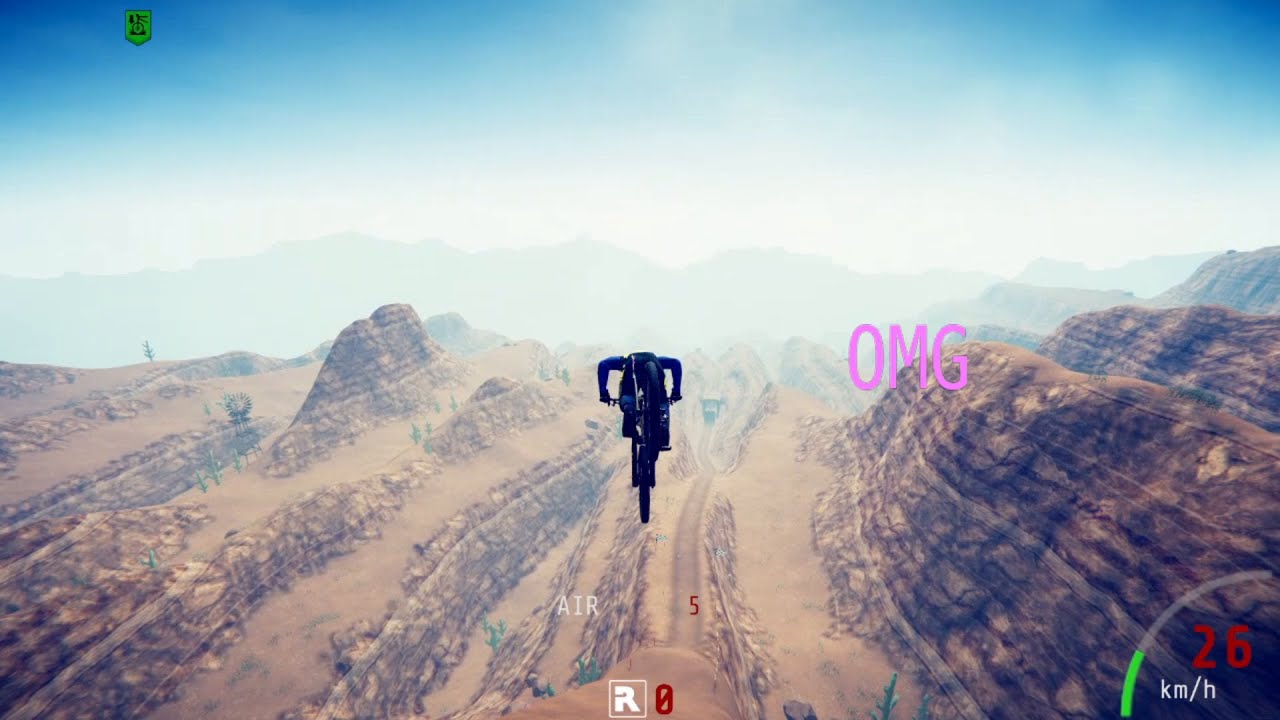 (Descenders) This track is so steep!