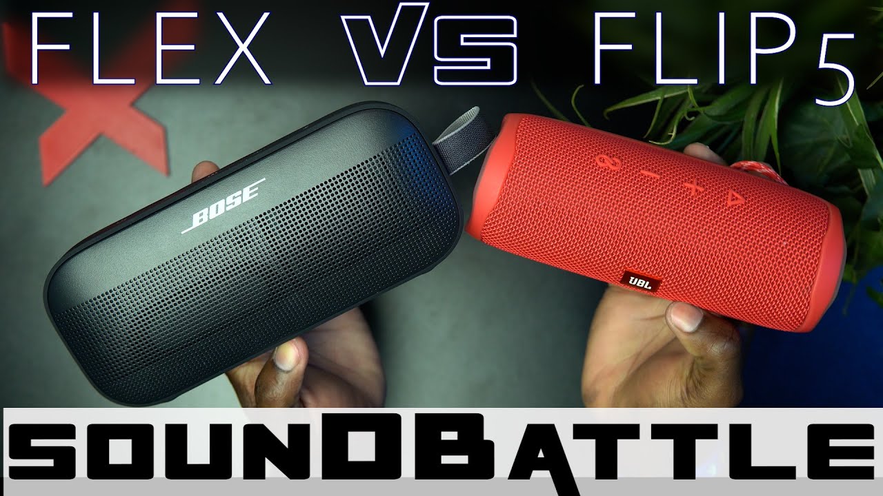 Bose Soundlink FLEX против JBL Flip 5 | Обзор и битва звуков | Пример бинаурального звука