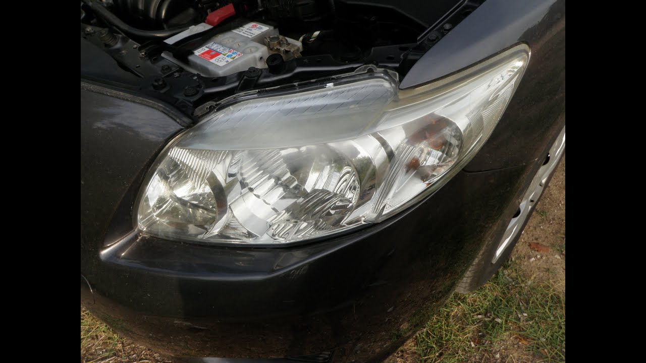 2007-2013 Toyota Corolla How to remove/replace headlight αντικατάσταση φαναριού Yiannis Pagonis