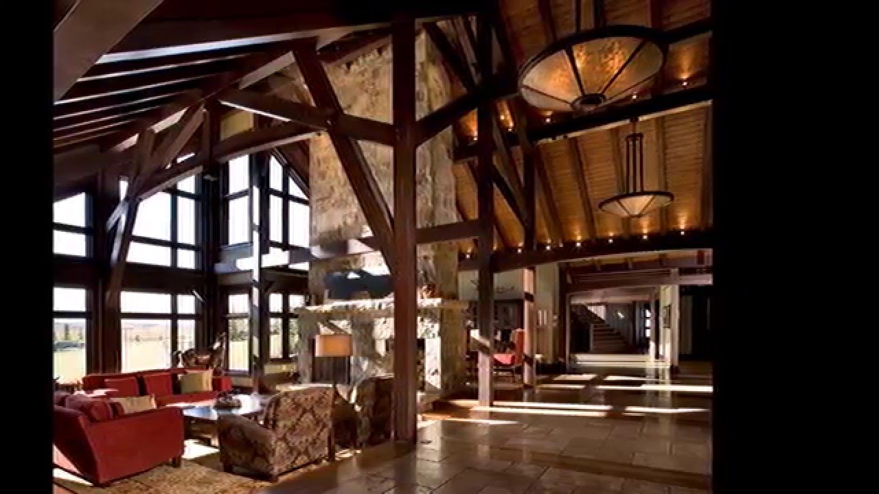 Stunning Fireplaces in Timber Frame Homes