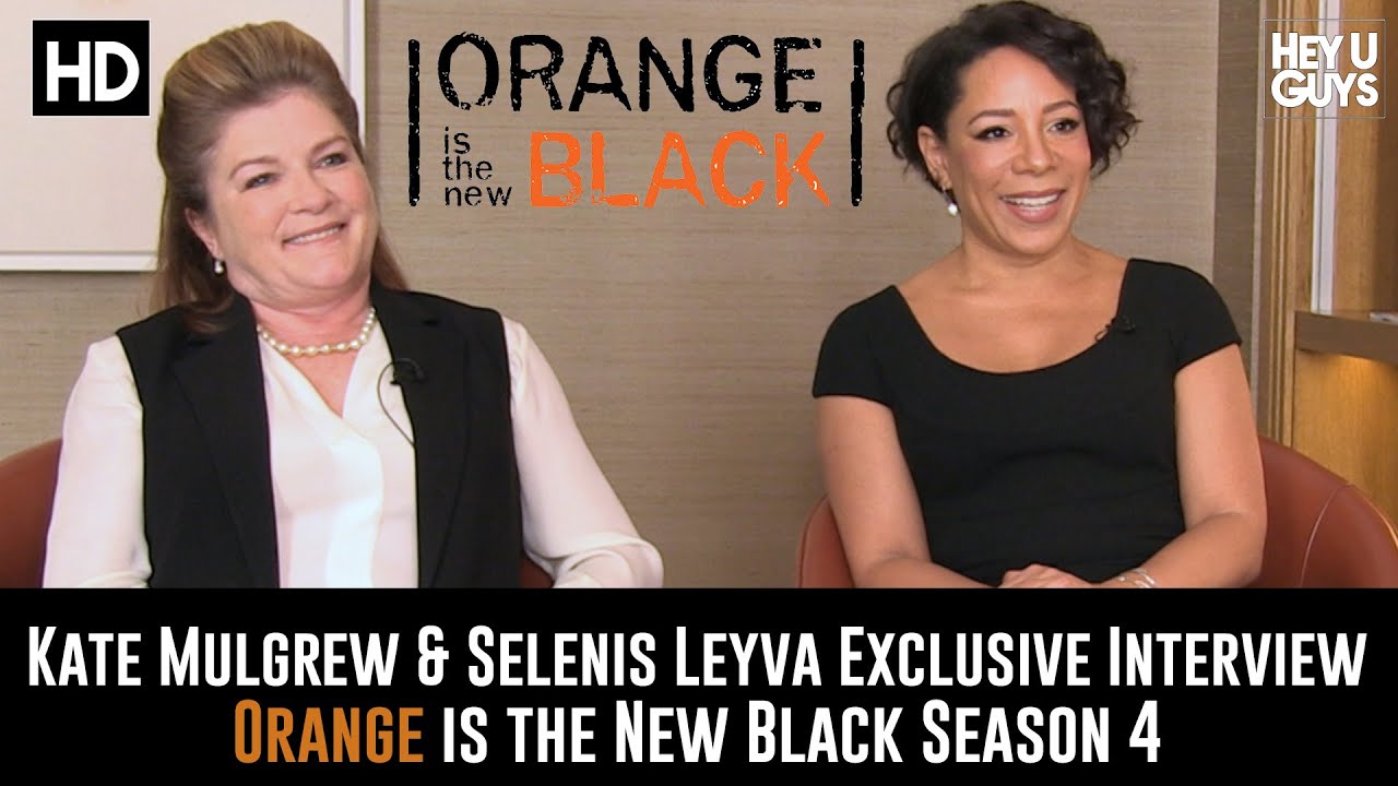 Kate Mulgrew & Selenis Leyva Exclusive Interview - Orange is the New Black Season 4