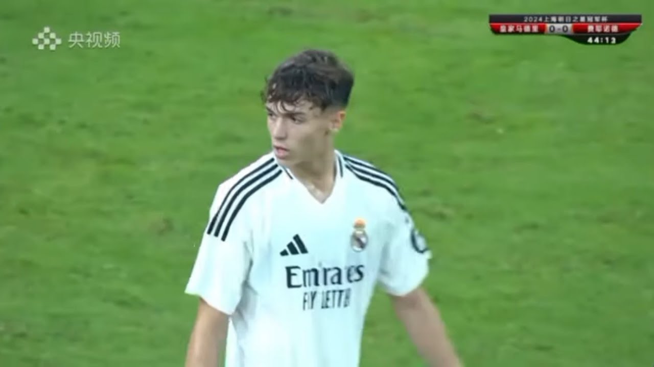 ∆Thiago Pitarch∆  Shanghái Future Star Cup2024 Real Madrid 🏆
