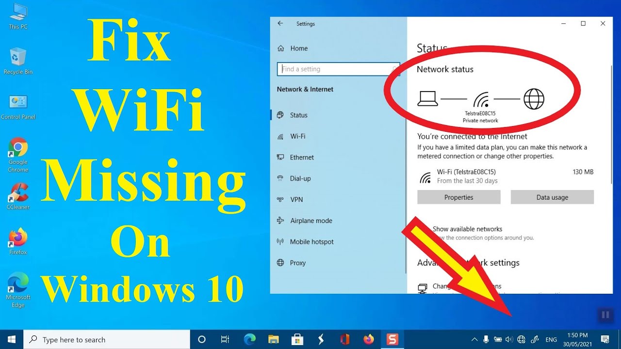 Исправление проблемы с отображением Wi-Fi в настройках Windows 10. Исправление проблемы с отсутст...