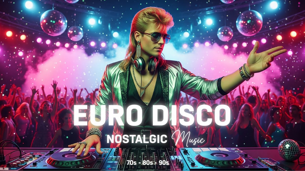 Neon Synth Euro Disco Waves 1980s | High-Energy Retro Dance Mix for Club Nights ⚡LV25