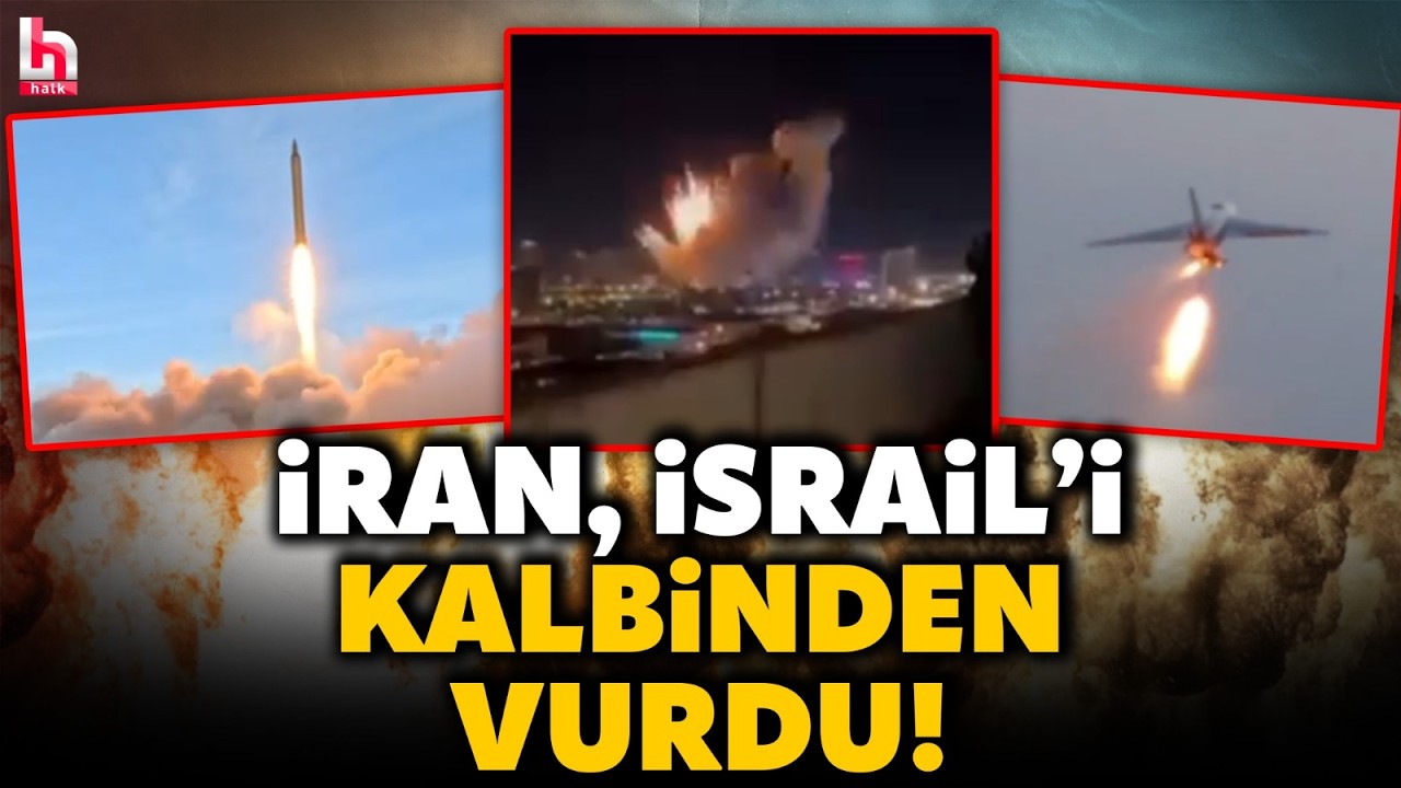 BUGÜN BİR İLK YAŞANDI: İsrail istihbaratına ait askeri üsleri, İran füzeleri vurdu!