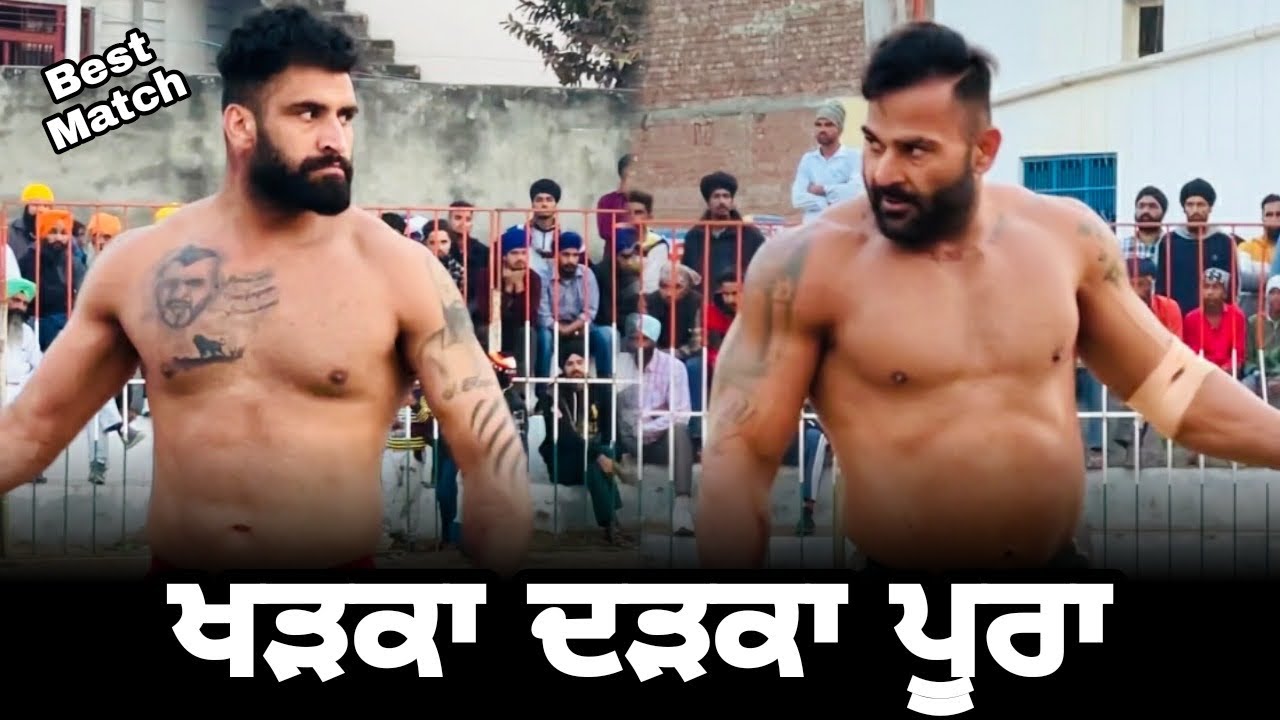 Vlog 162 Thathian Kabaddi Match Live Chohla Sahib Vs Frandipur Arsh Chohla Deep Daburji
