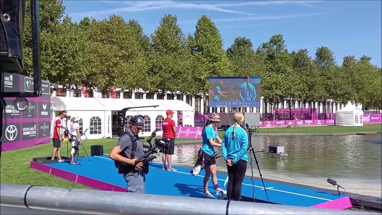 Deutsche Meisterschaft Bogensport 2024 in Wiesbaden || Recurve Bogen || Bronze/Jugend/Damen