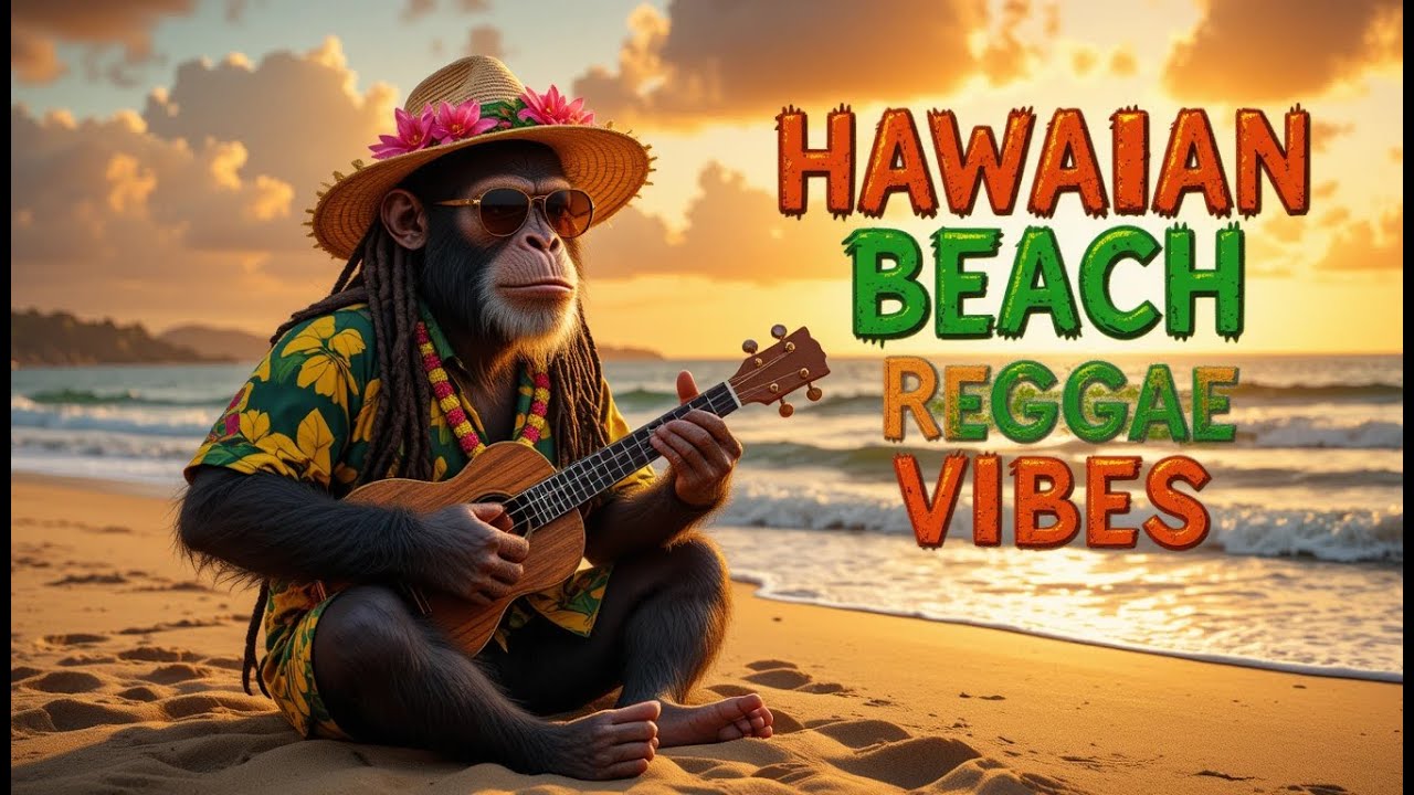 Hawaiian Beach Reggae 2025 🌴 | Summer Chill Vibes#BeachReggae #HawaiianVibes