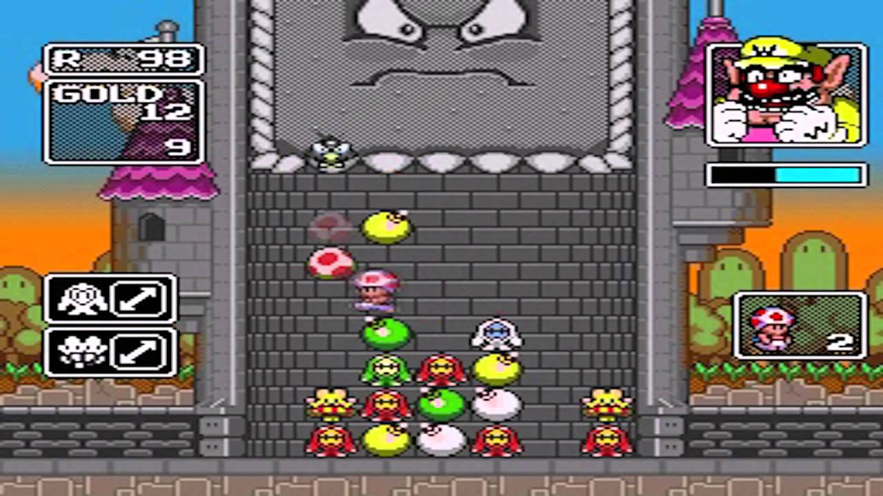 Wario's Woods - Round Game - Levels 80 - 99 + Ending + Lvl 100 [Very Hard] Part 4/4 [HD 720p]