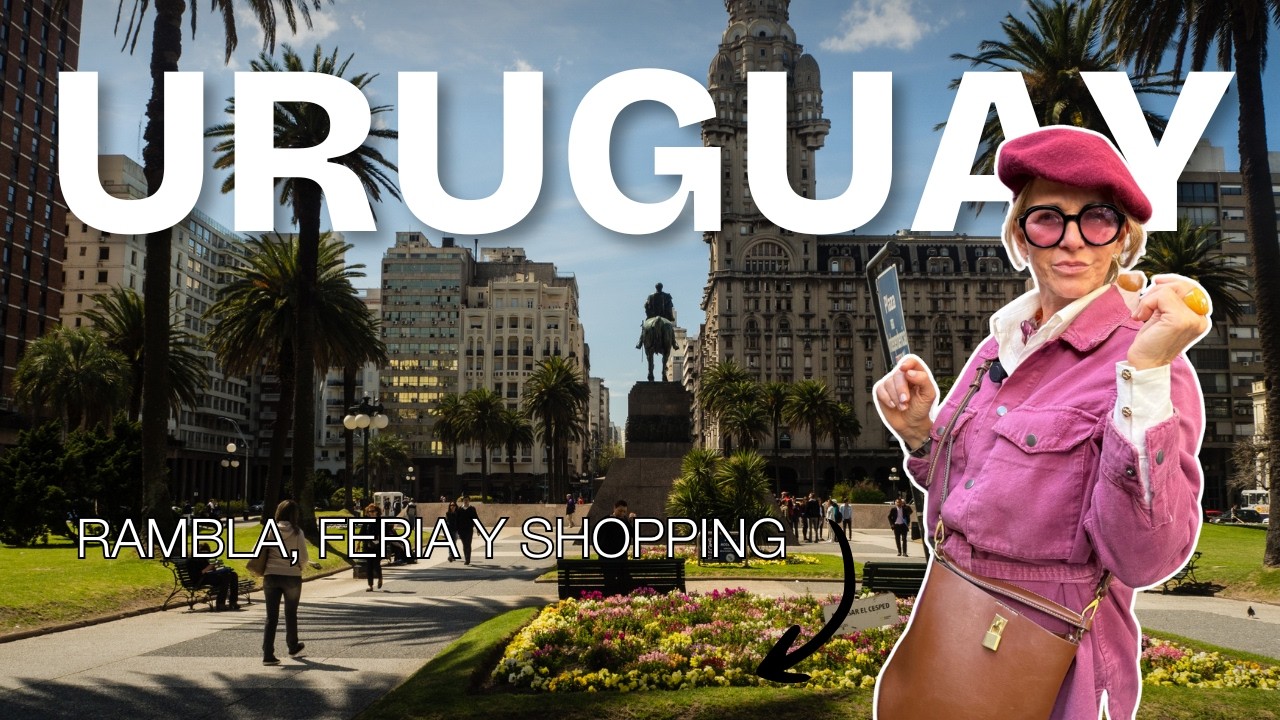Descubriendo Montevideo 🇺🇾 | Chivito, feria, castillo y shopping | Recorriendo Uruguay Video #1