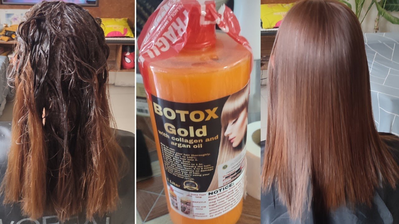Brazilian gold  botox tutorial
