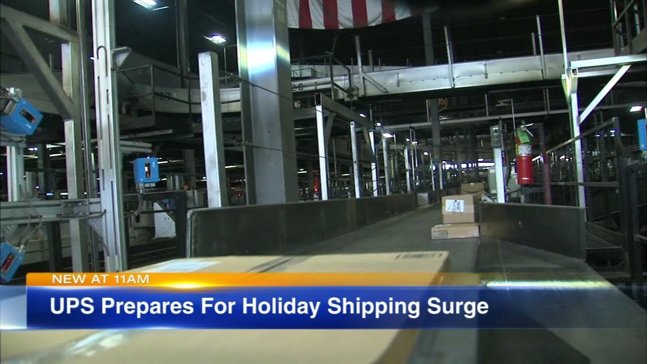 UPS gears up for holiday shipping