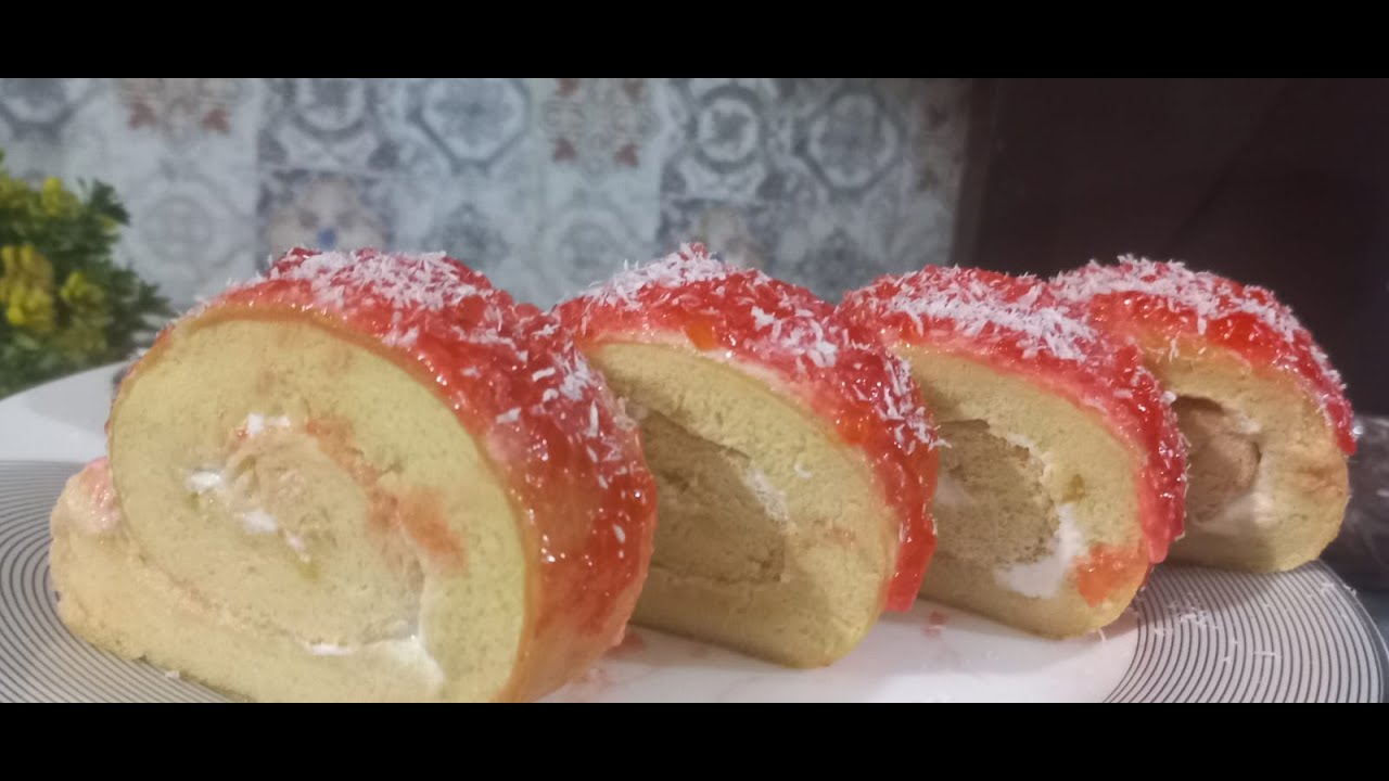 Bakery cake roll recipe/swiss cake roll