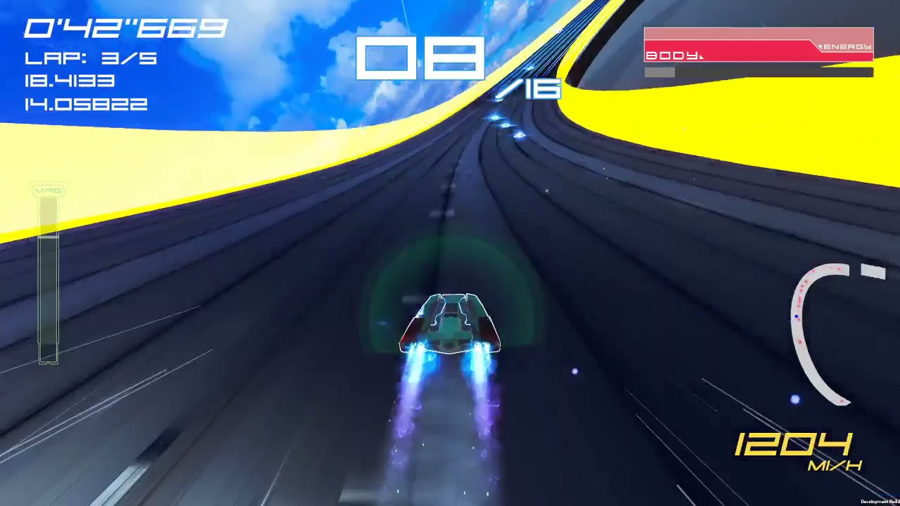 HyperCross - Dev Log 6 - Unity3d Antigravity Racer