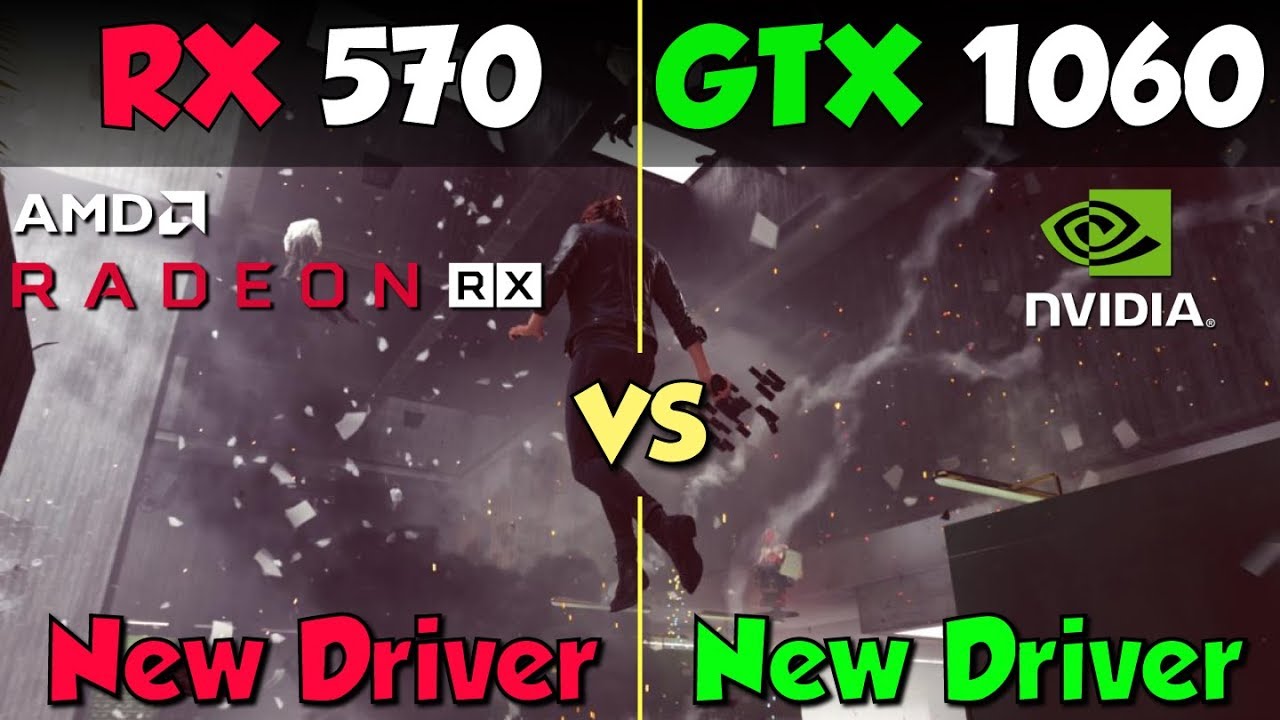 GTX 1060 vs. RX 570 (New Drivers)