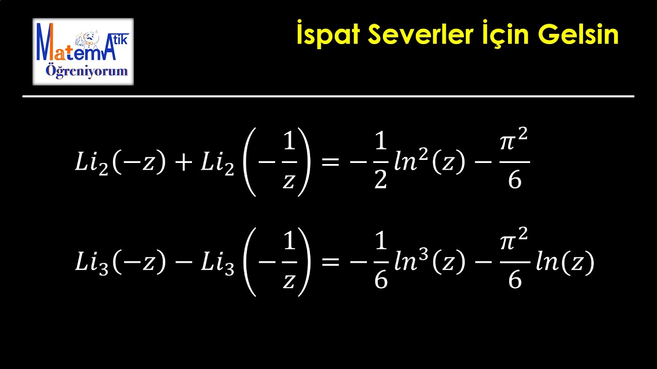 İspat sevenler için gelsin