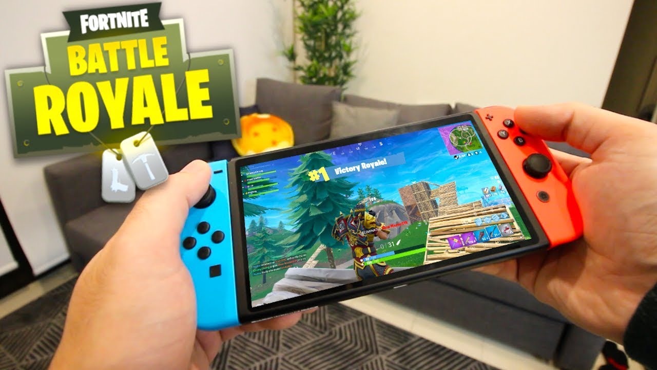 Fortnite on Nintendo Switch! (Fortnite: Battle Royale)