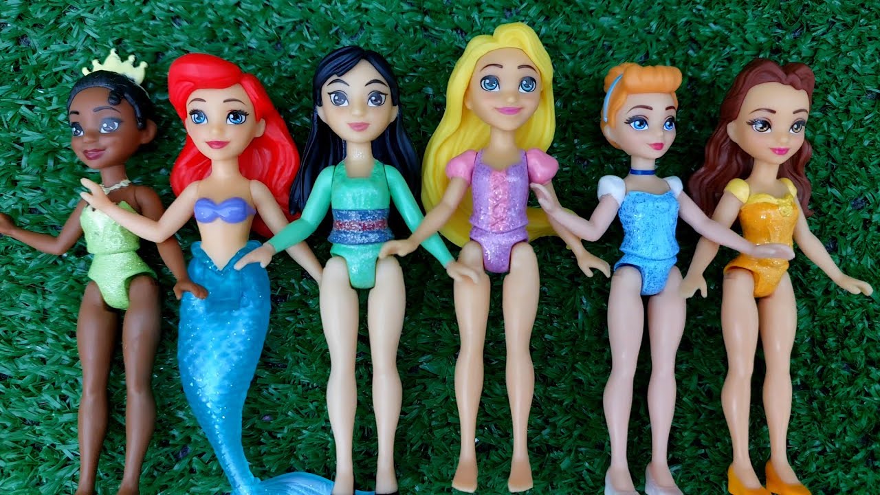 Satisfying with Unboxing & Review Disney Princess Frozen ELSA & Jasmine Toys! ASMR Relaxing
