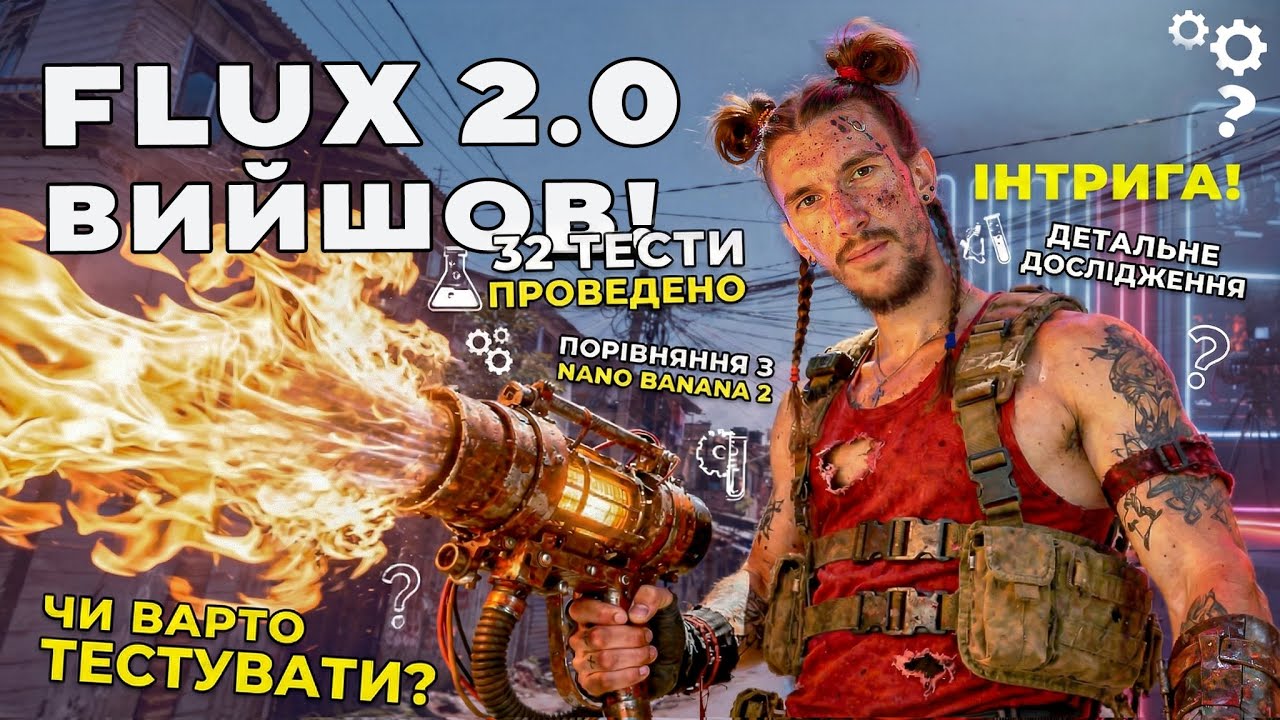 ТОП якість за копійки? Тестую новий Flux 2. Порівняння з Nano Banana 2