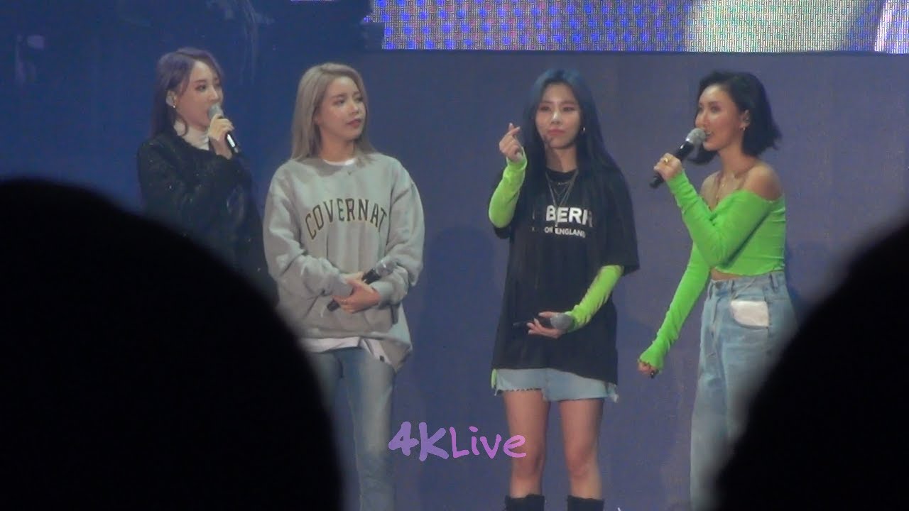 20191109 Mamamoo 마마무 Guest of IU concert