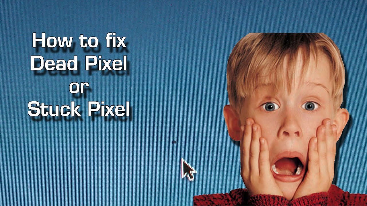 How to fix dead pixel or stuck pixel