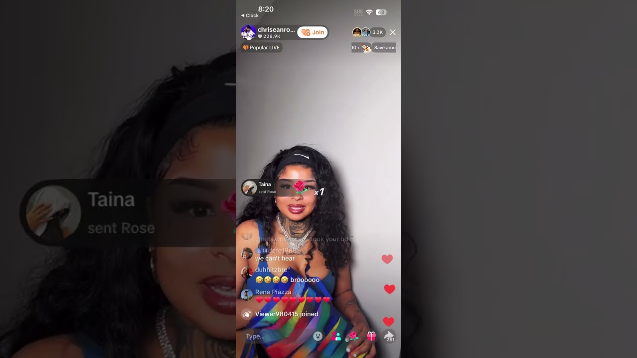 Chrisean TikTok live 01.14.26 P.O. Box Opening | I am so happy for her ❤️ | Chrisean you not alone| 