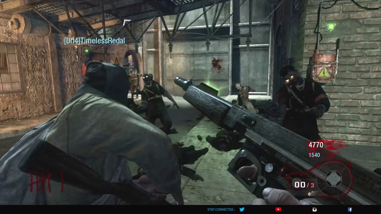 Awesome Der Riese 2 Player CoOp Gameplay Black Ops Zombies