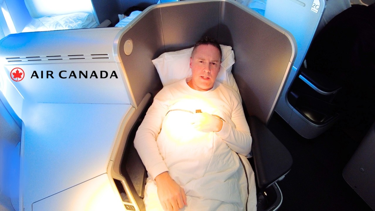 Я попробовал бизнес-класс Air Canada — я был в шоке!
