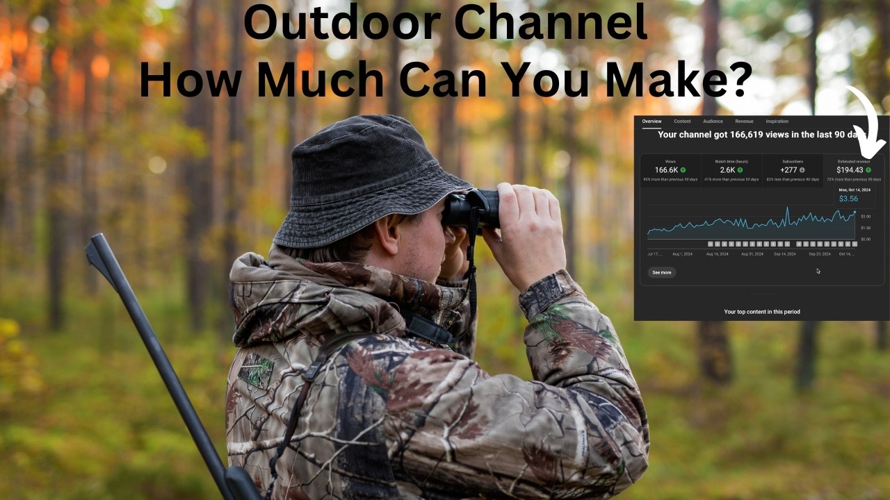 Making Money as a Hunting / Outdoor Channel How Much?