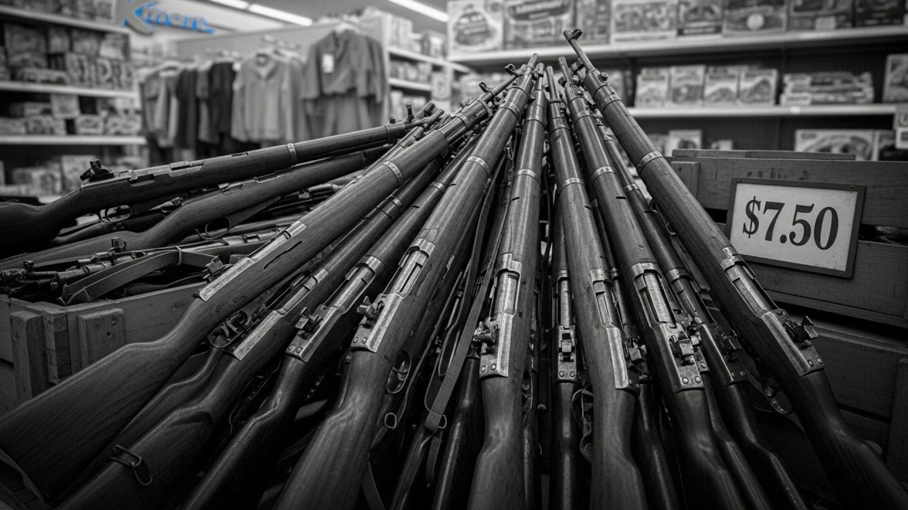 What Happened to 6 Million WW2 Enfield Rifles Sold at Kmart for $7.50 After 1968 Gun Ban Changed?