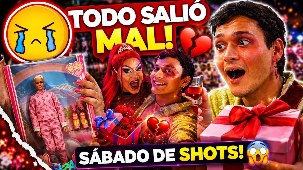 Le doy su regalo de San Valentín y TODO sale mal 💔 | Sábado de shots