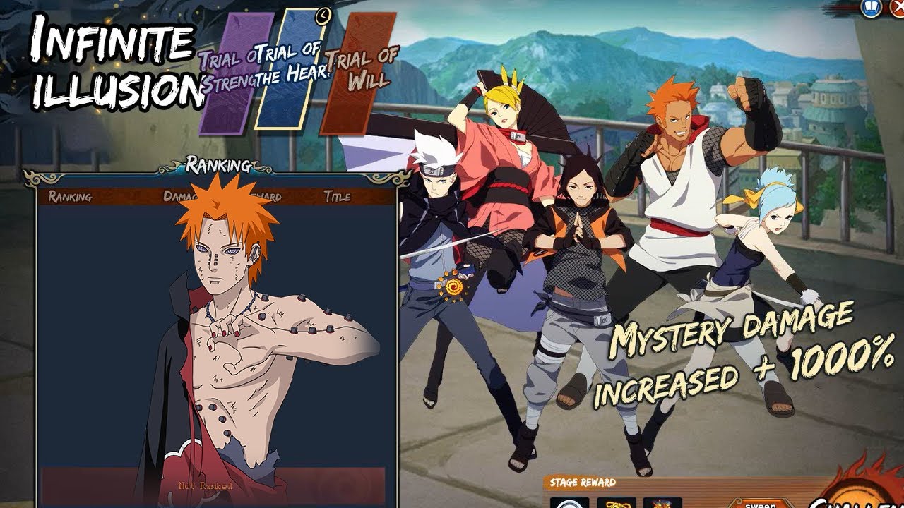 A divine selection - Pain - Tendo [Six Paths Rinnegan] in Infinite Illusion | Naruto Online