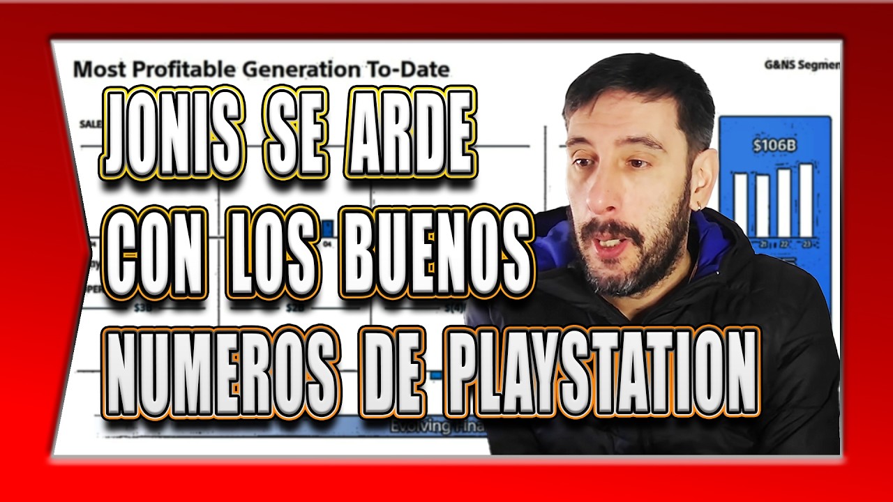 JONIS SE ARDE CON LOS BUENOS NUMEROS DE PLAYSTATION